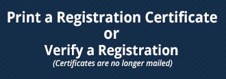 print a certificate or verify registration
